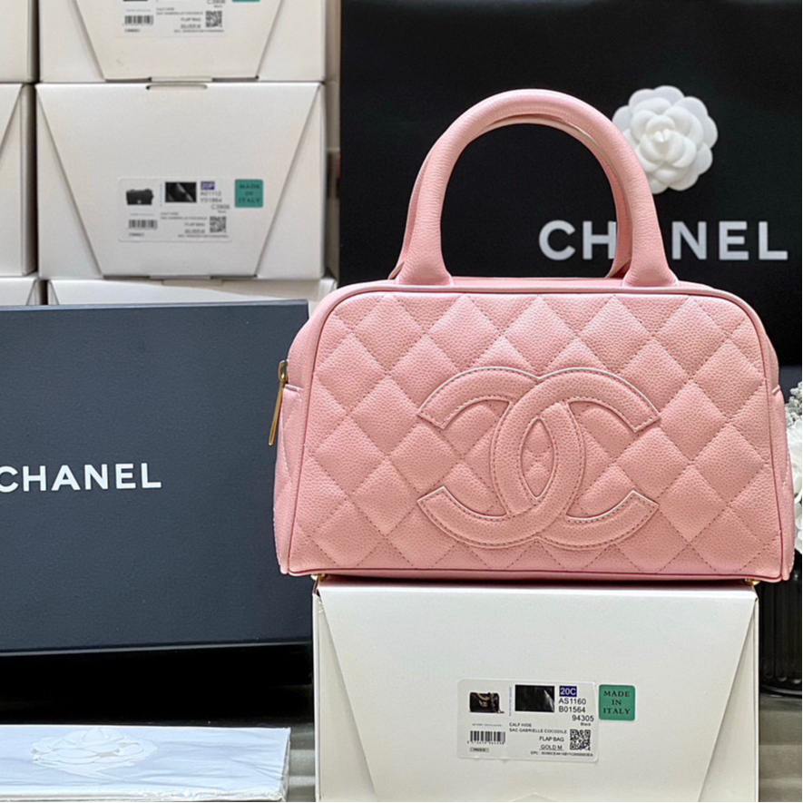 Chanel Vintage Bowling Bag 20996