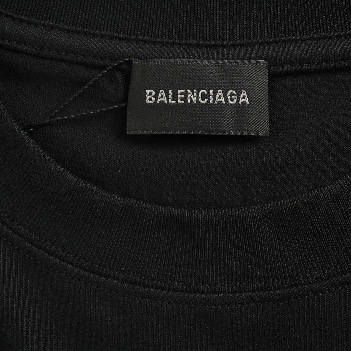 Balenciaga 25ss letter print short sleeve