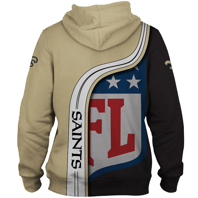 NEW ORLEANS SAINTS 3D HOODIE NNOS001