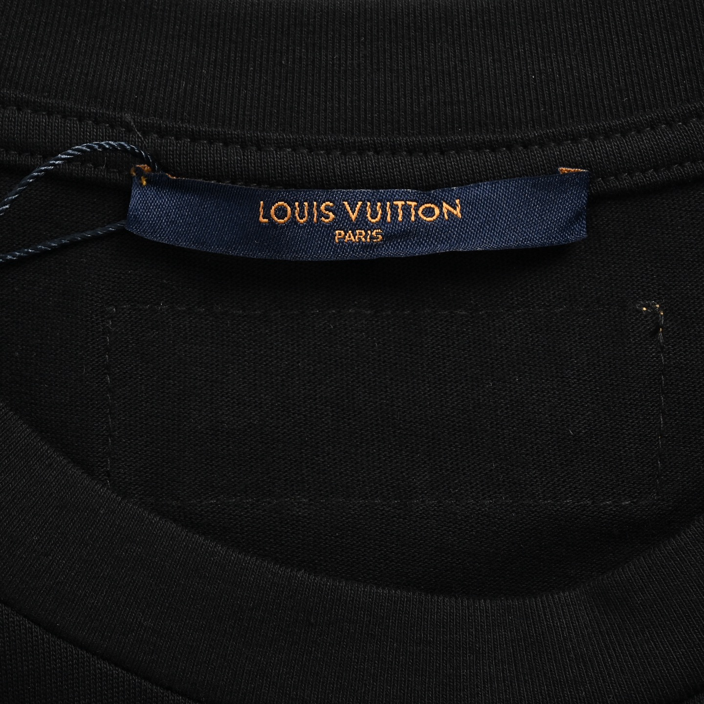 Louis Vuitton 24ss beaded lettering embroidered short sleeve