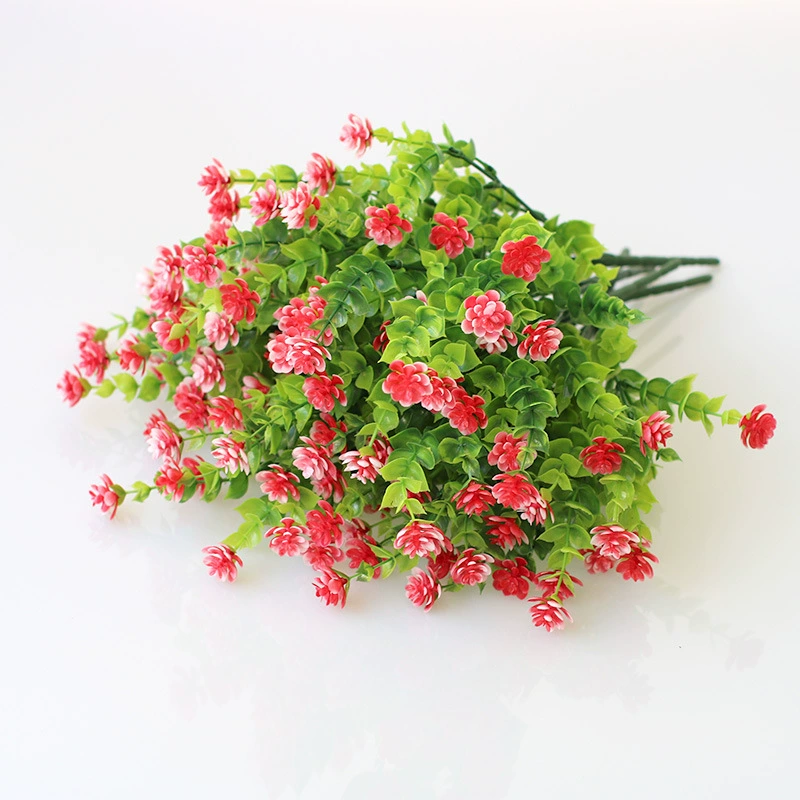 🌺🌺Artificial Milan grass fake flower plant decoration (spring and summer decoration-UV protection)