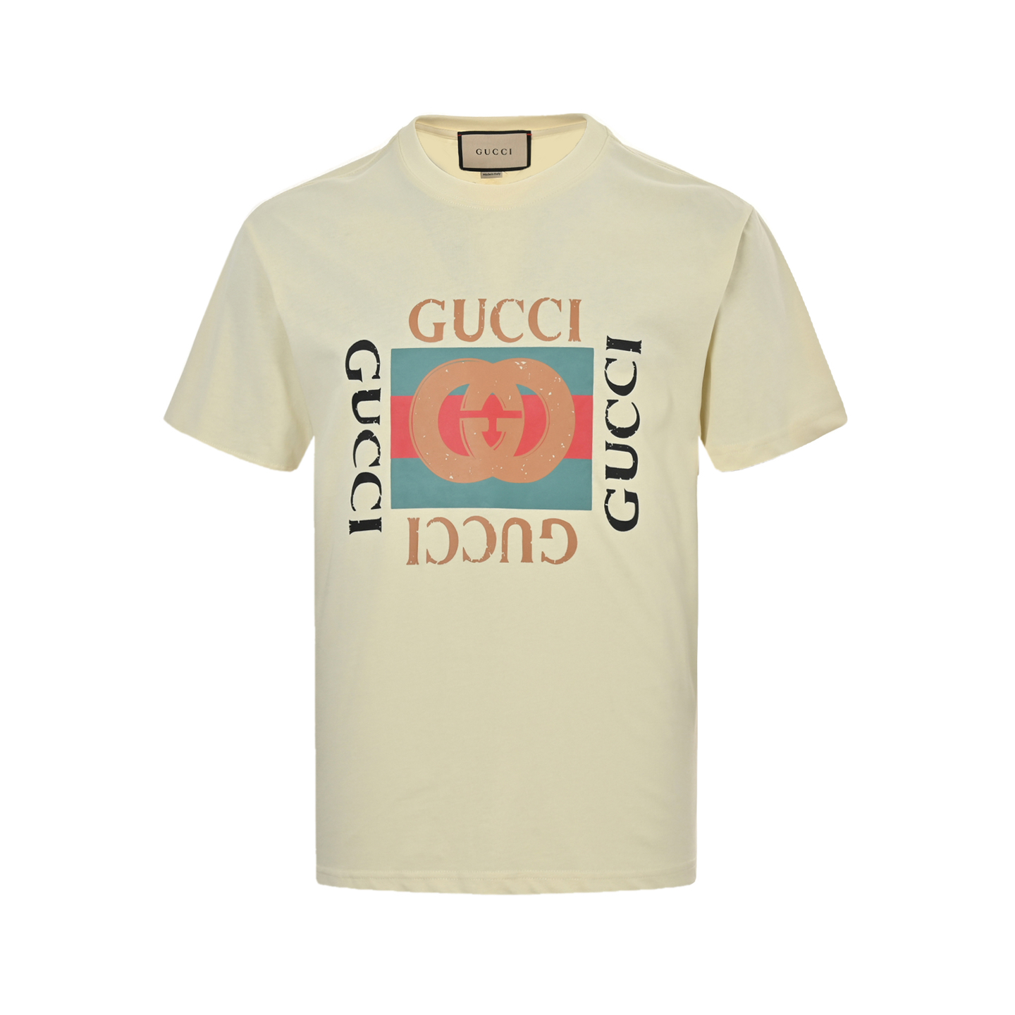 Gucci classic square logo print short sleeves