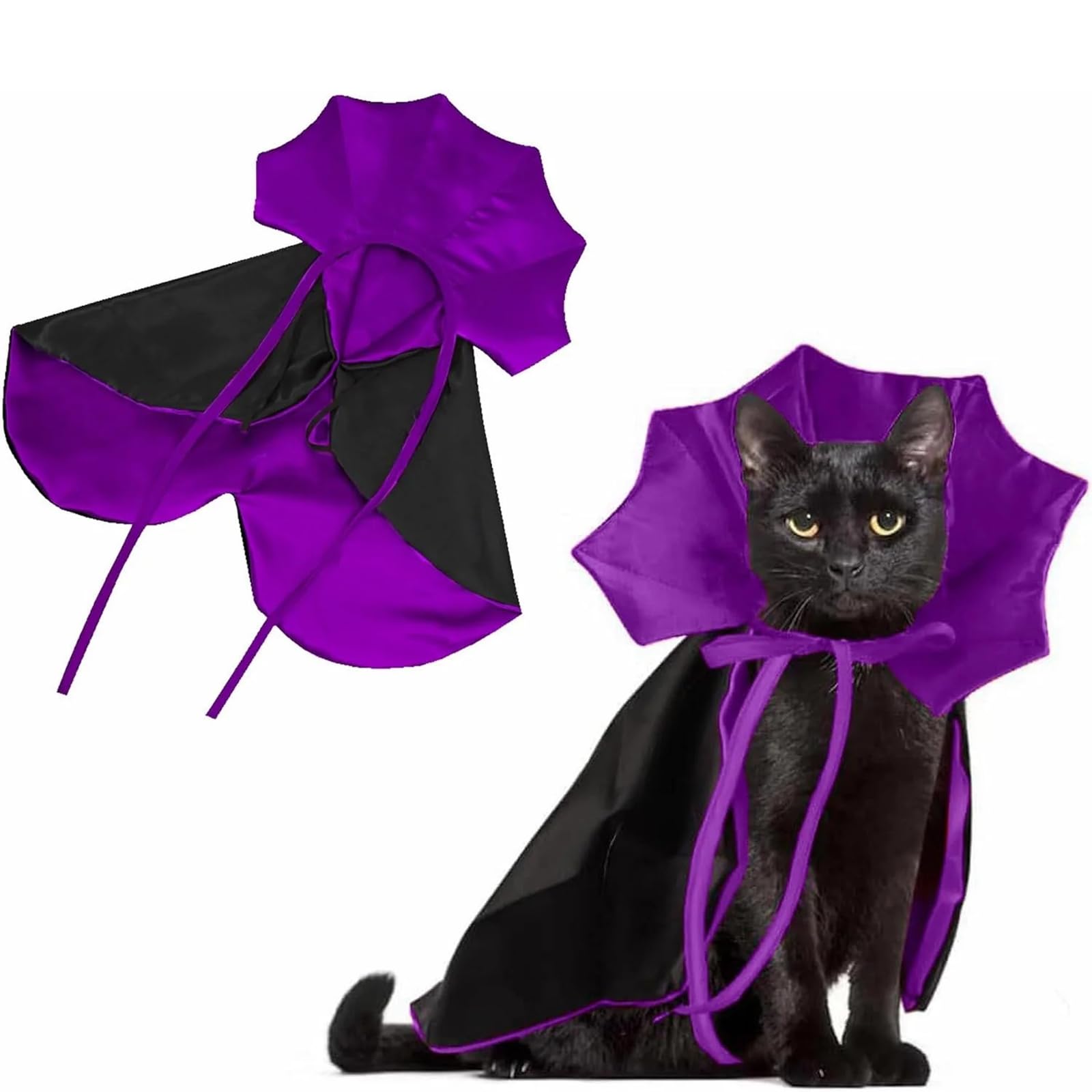 🦇Vampire Cloak Halloween Pet Cosplay🐾