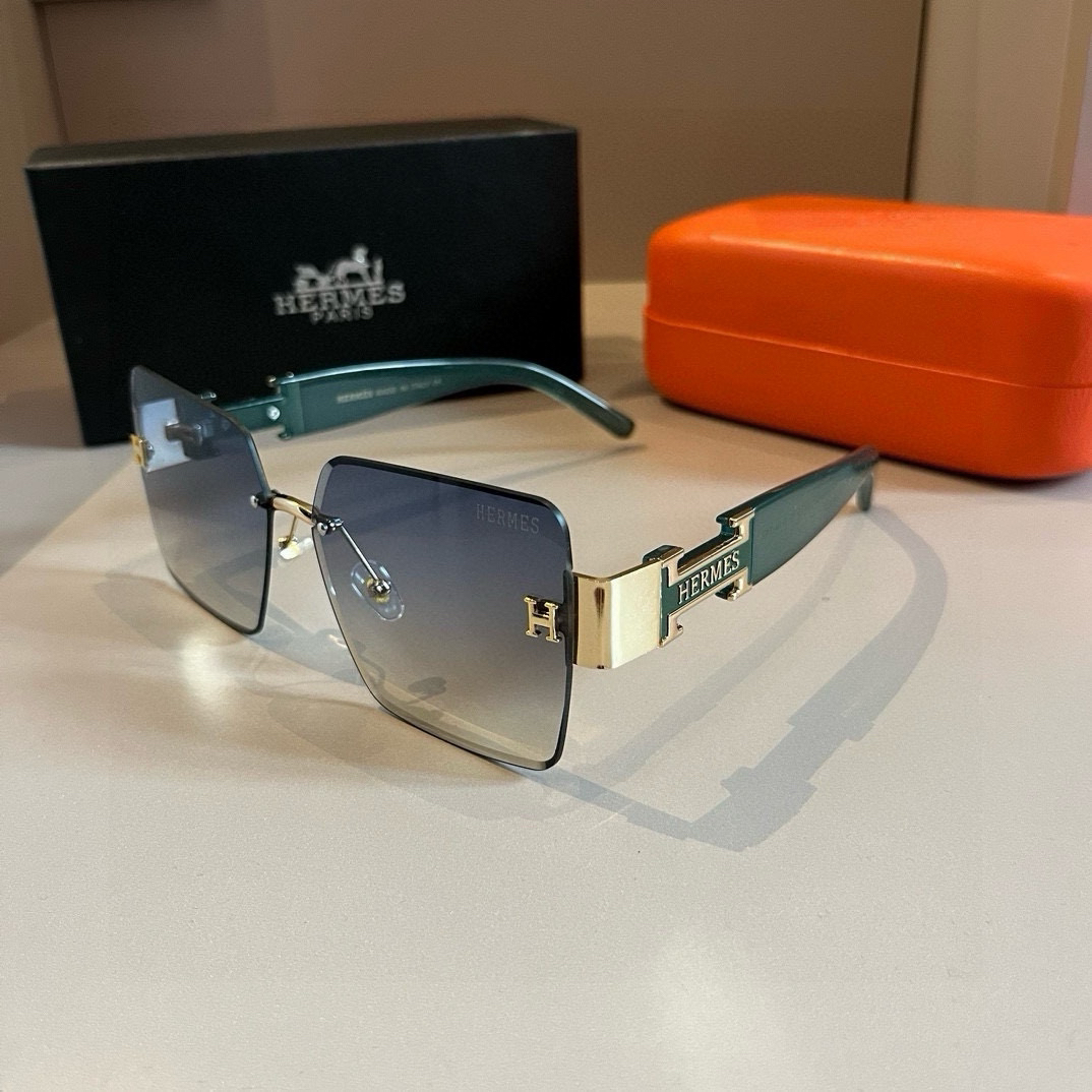 Hermes rimless sunglasses
