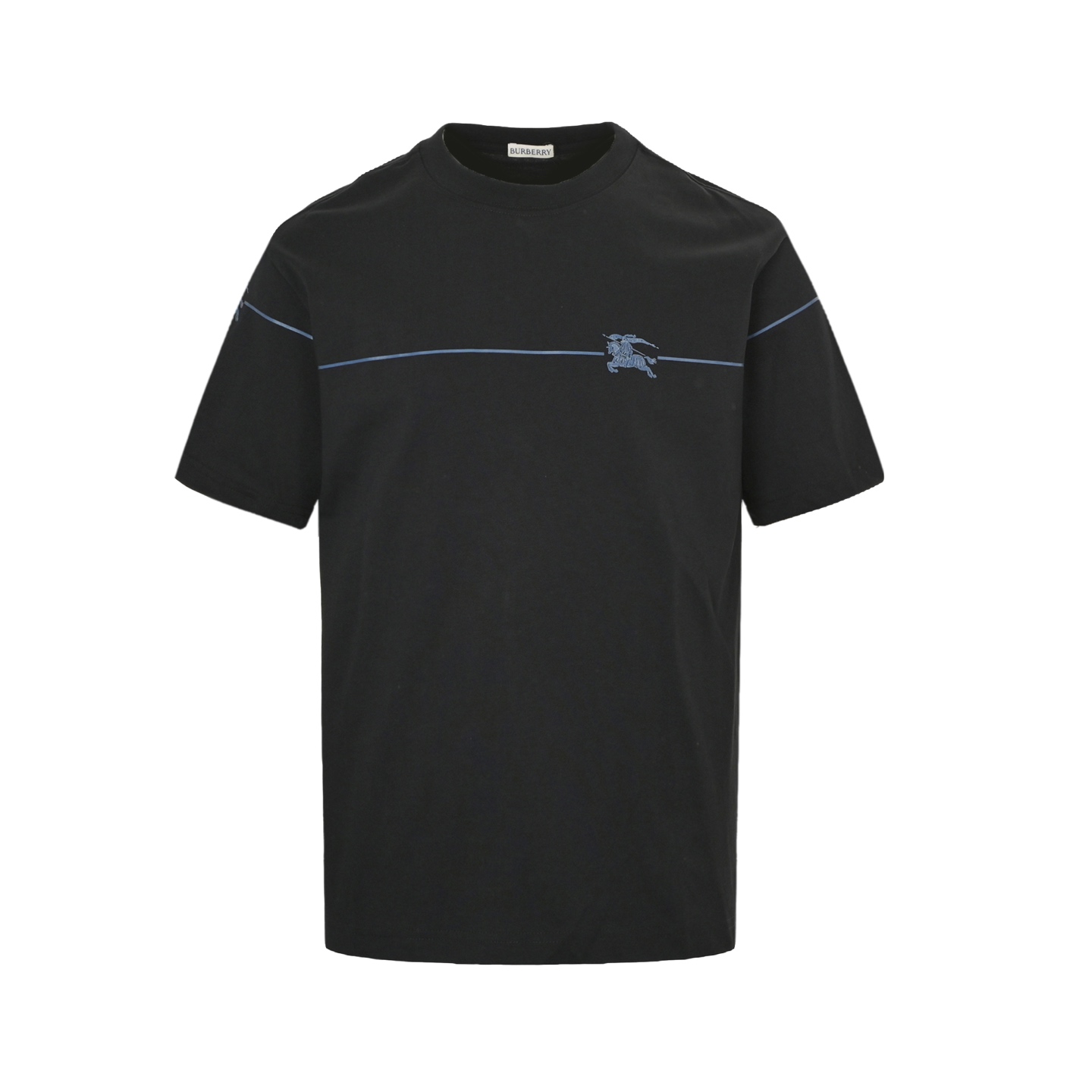 Burberry blue line warhorse print short sleeve