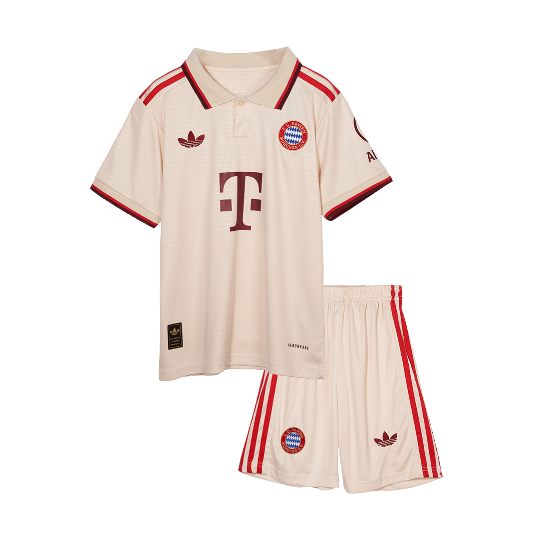Bayern Munich Custom Third Away Kids Football Kit 2024/25 UCL