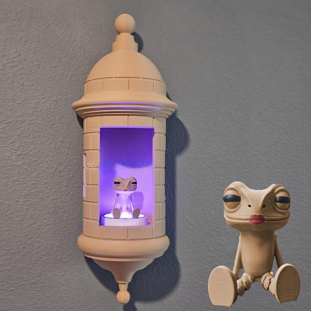 🎃🔥Early Halloween Sale-Puerto Rican Garita Wall Coqui Lamp