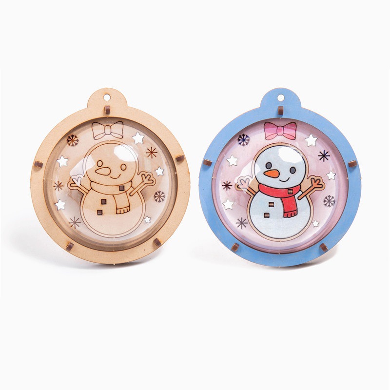 🎅EARLY CHRISTMAS SALE - 50% OFF🎄😍Wooden DIY Christmas Ornaments🎄-⏰BUY 6 GET 20% OFF & FREE SHIPPING