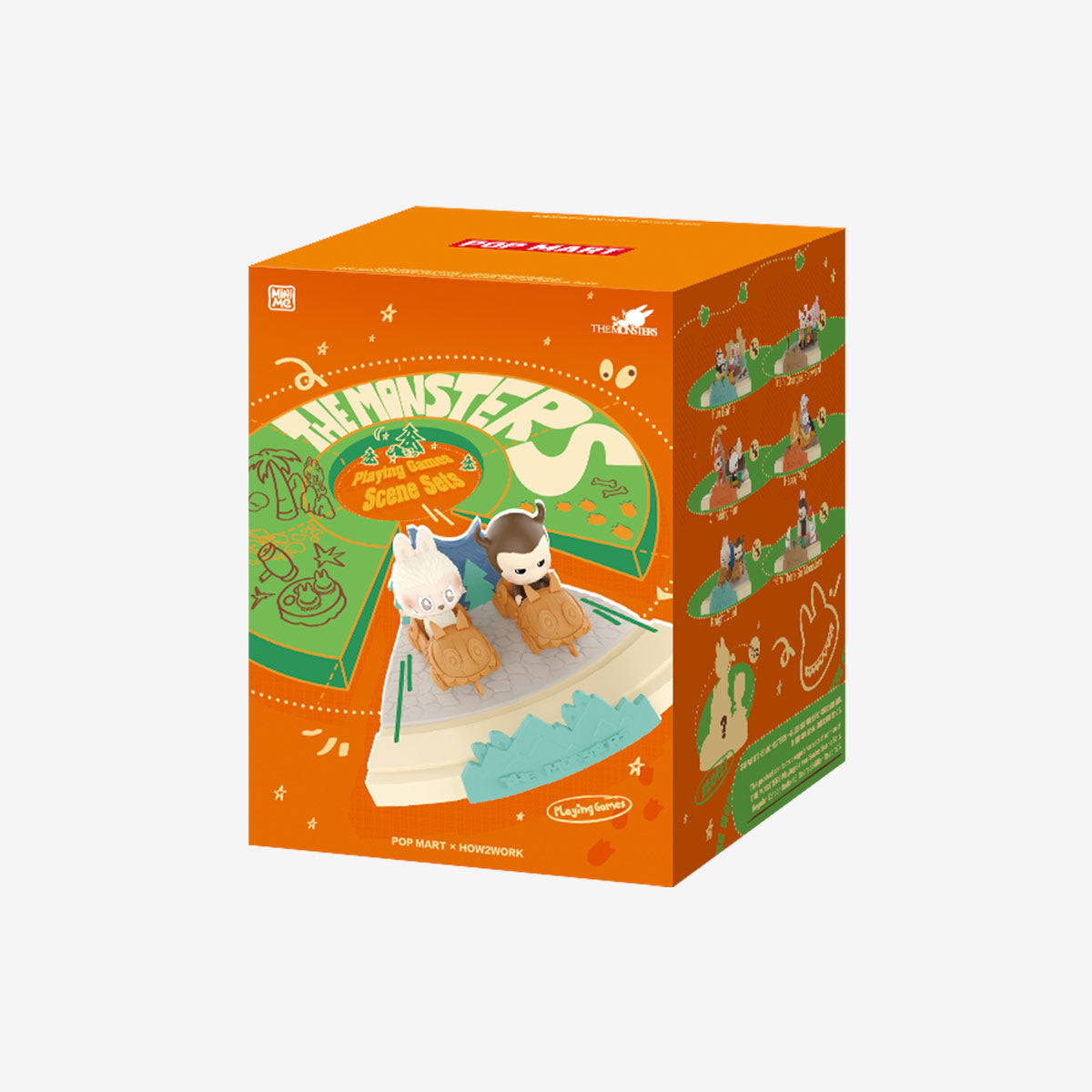 POP MART THE MONSTERS Playing Games Series Scene Sets [1 Blind Box]