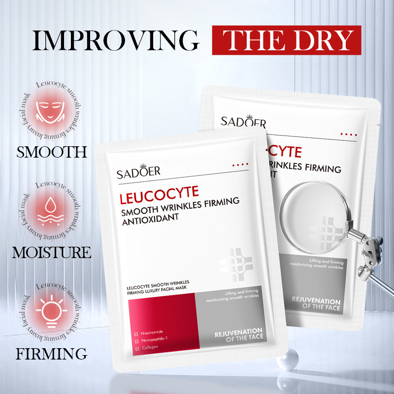 White Blood Cell Wrinkle-Smoothing Luxury Mask Moisturizing Brightening Firming Mask