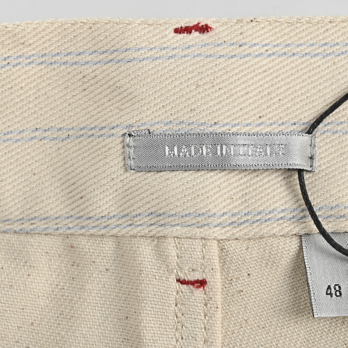 Dior 25ss striped denim suit jeans