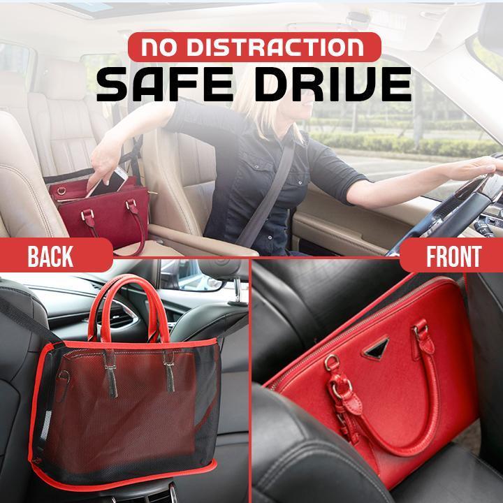 [Last day flash sale💥45% OFF] Car Net Pocket Handbag Holder