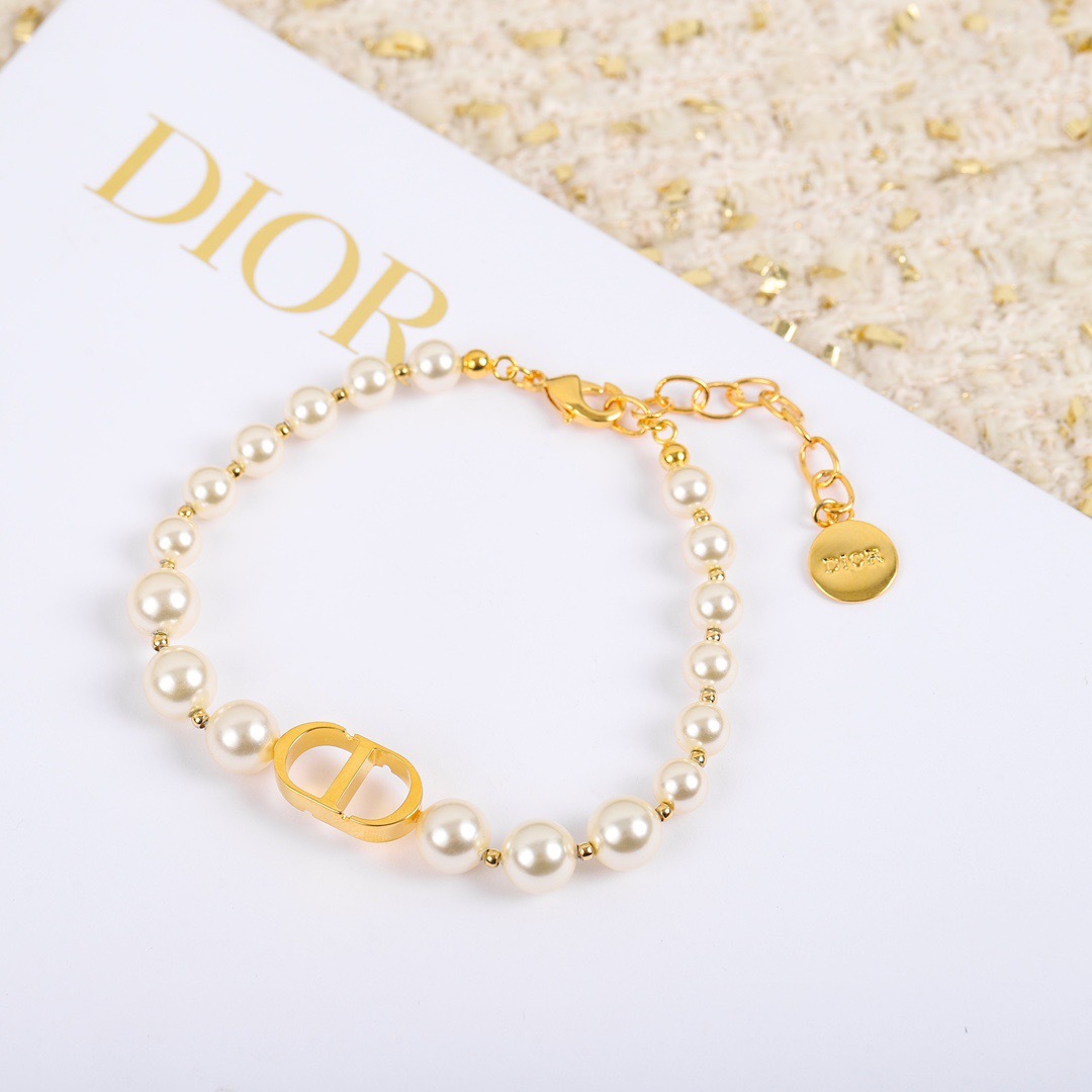 Dior CD Pearl Bracelet