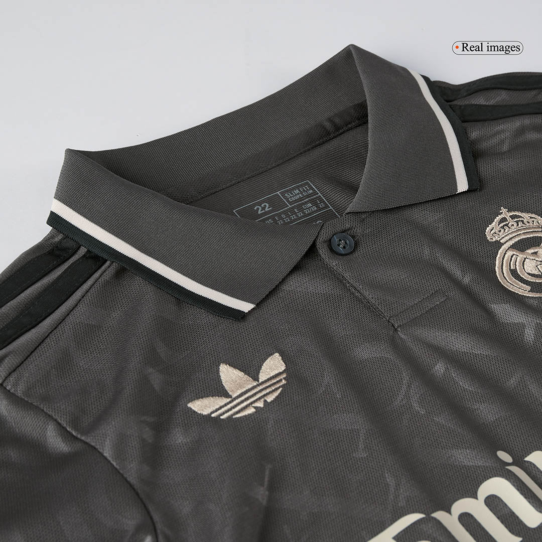 Real Madrid Third Away Kids Football Jersey Set (Shirt+Shorts+Socks) 2024/25