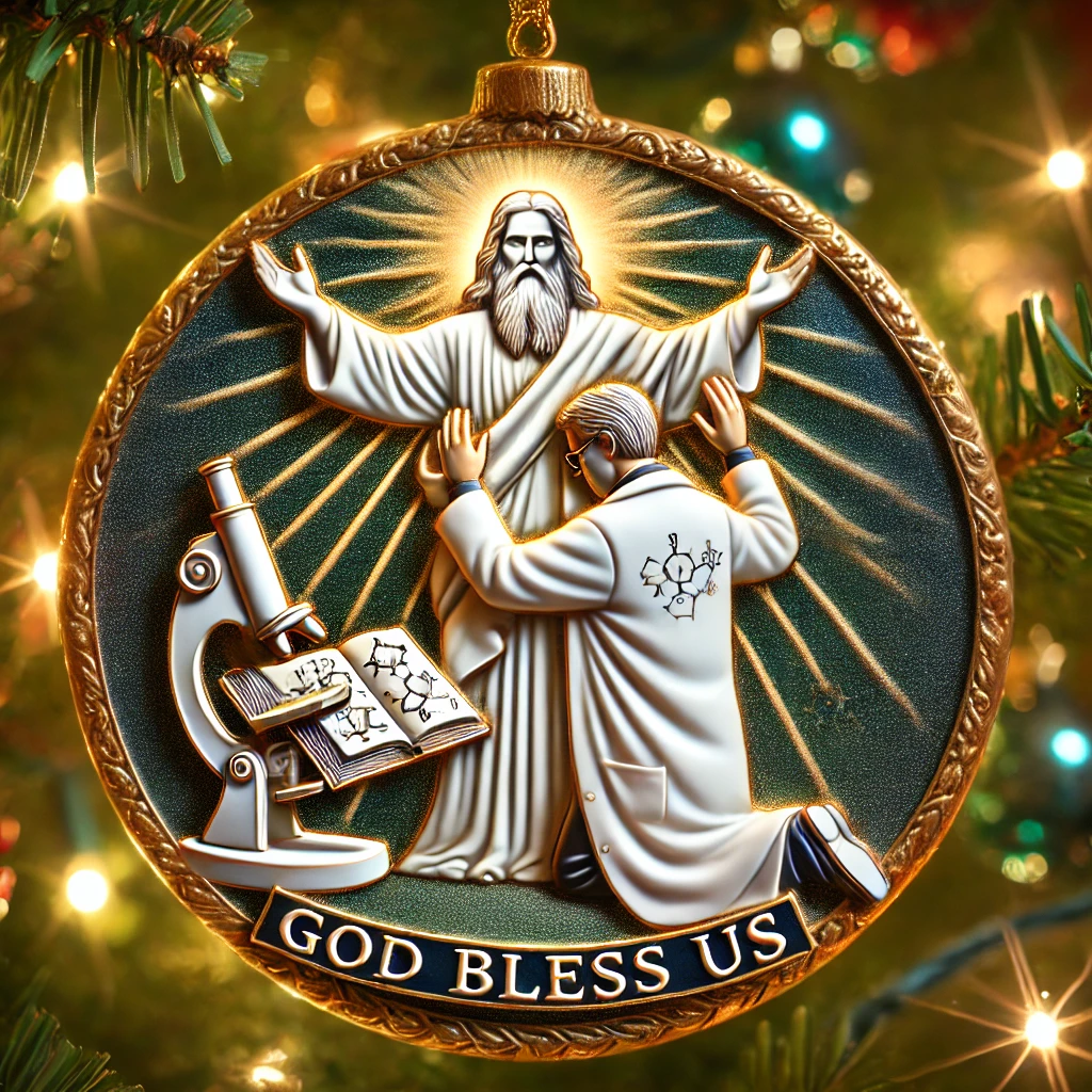 God Bless Us Ornament