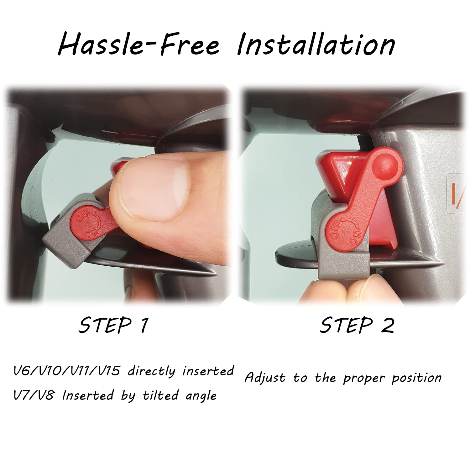 🔥Last Day 50% OFF🔥Power Button On/Off Control Clamp Compatible with Absolute/Motorhead V6 V8 V7 V10 V11 V15 Series Vacuum Cleaner