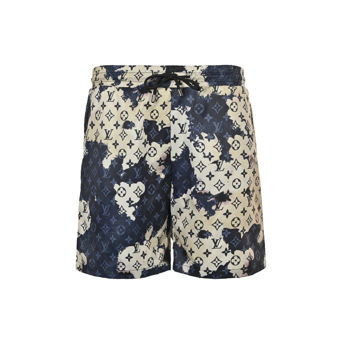 Louis Vuitton 25ss ink-rendered monogram beach shorts