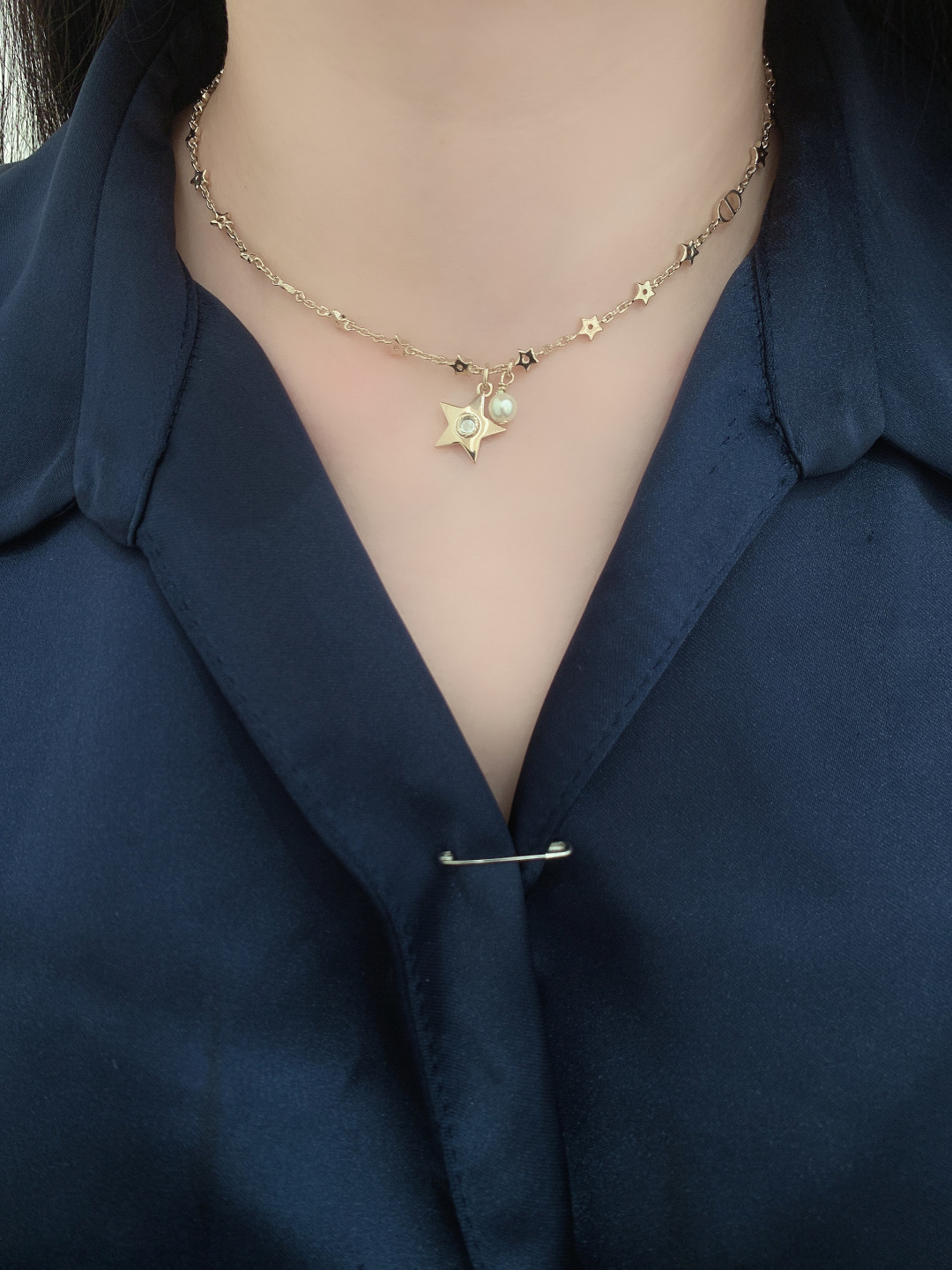 Dior New Pentagram Necklace