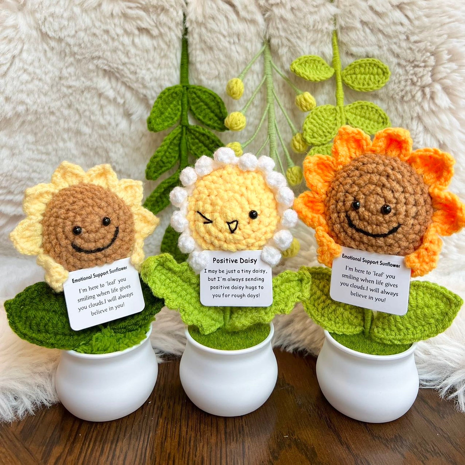 ON SALE🔥Cute Handmade Knitted Sunflowers