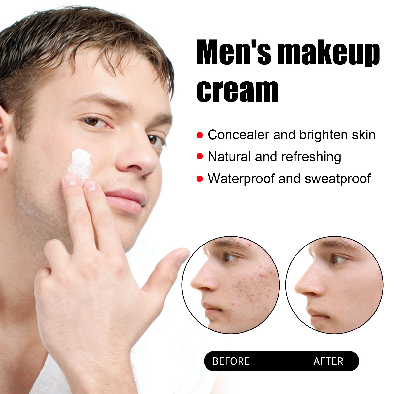 Moisturizing Concealer Cream For Men