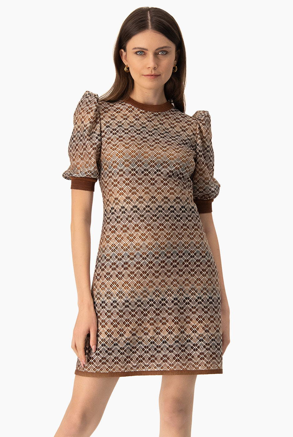 Vestido tejido corto