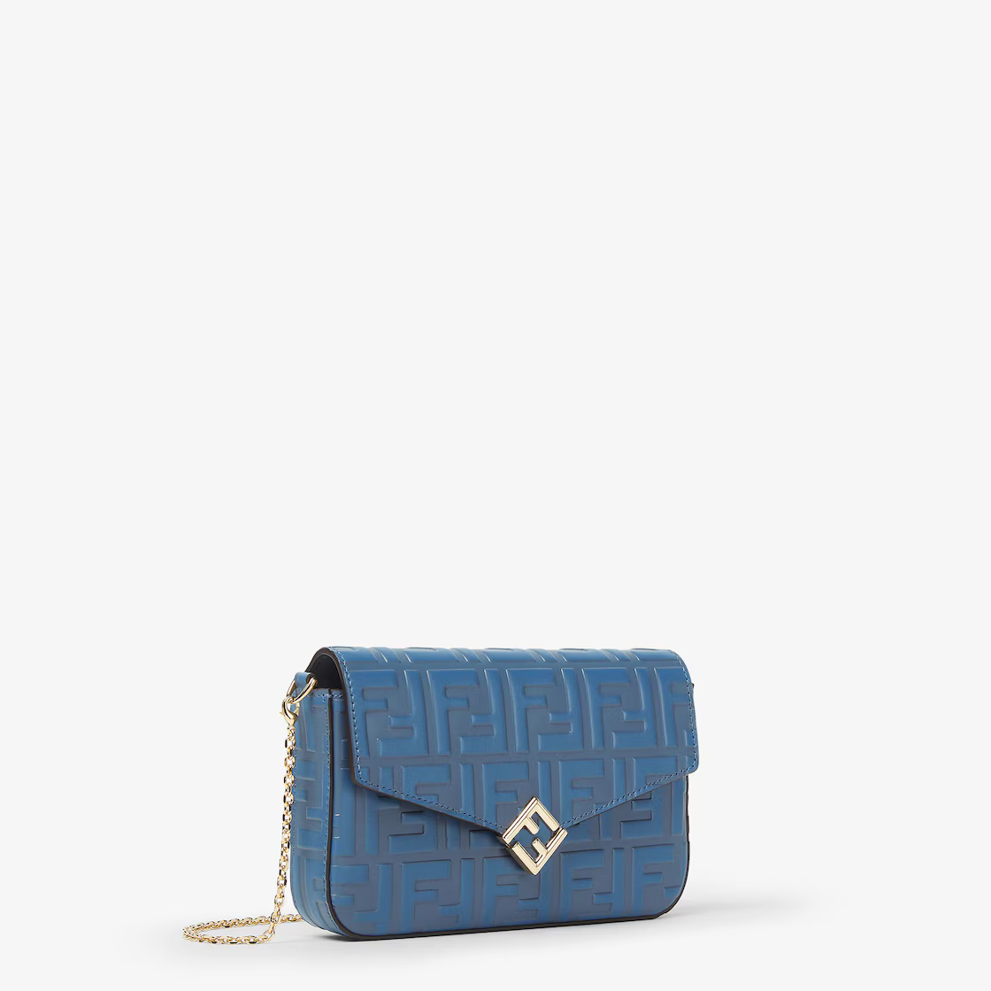 Fendi FF Diamonds Wallet On Chain 8M0509AS42F1SXT
