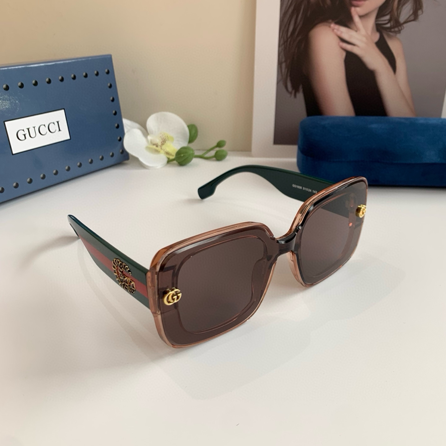 Gucci Square Frame Sunglasses