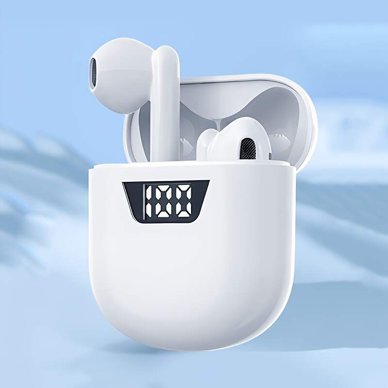 2025 New Model with Digital Display TWS In-Ear Stereo Wireless Earbuds Sports Long Life Headset Gaming Earbuds Suitable for Everyone