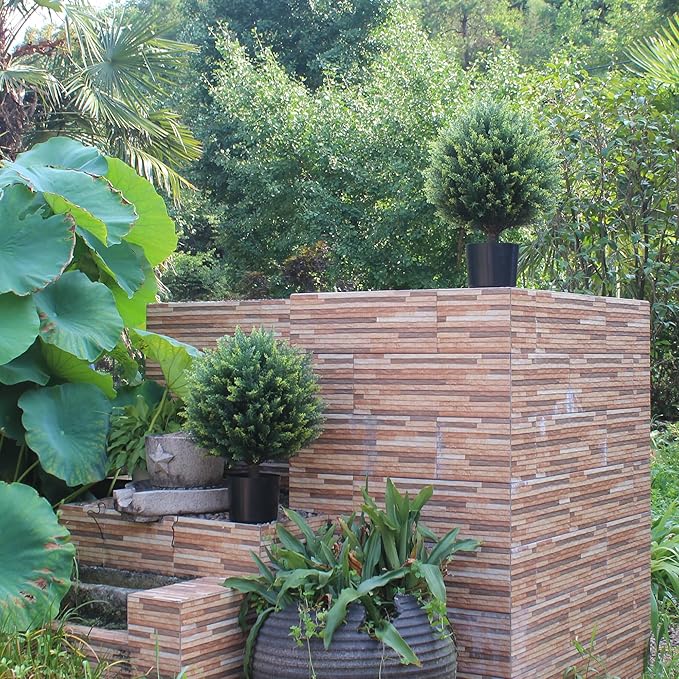 Sale 49% off 🔥UV Resistant Artificial Cedar Leafy Pot Plant (Urn Filler with Real Feel)
