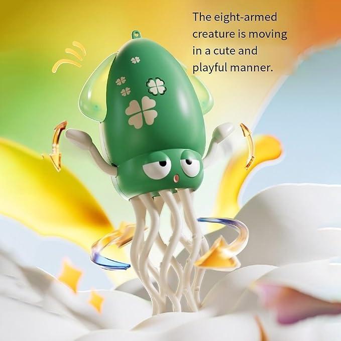 🔥Last Day 50% OFF🔥Electric Crawling Octopus Toy with LED Lights & Music,Smart Obstacle Avoidance, Interactive Fun Gifts
