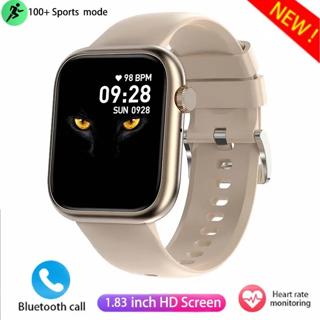 2024 New Women's Sport 1.85-inch smartwatch Women's Cycle Reminders HD Bluetooth Calls Men's smartwatch for Huawei Xiaomi + box