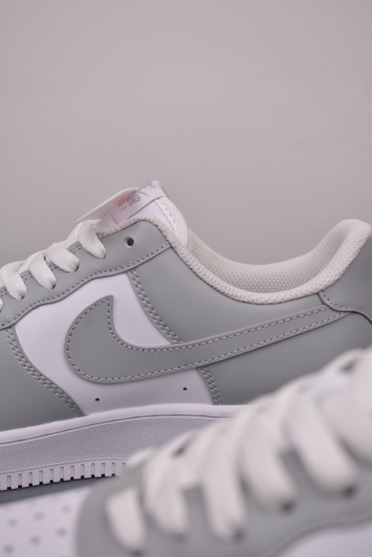 Nike By You Air Force 1'07 Low Retro SP Gray FD9763-101