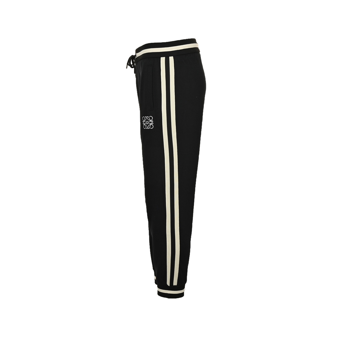 Loewe 24Fw colorblock web embroidery suit trousers