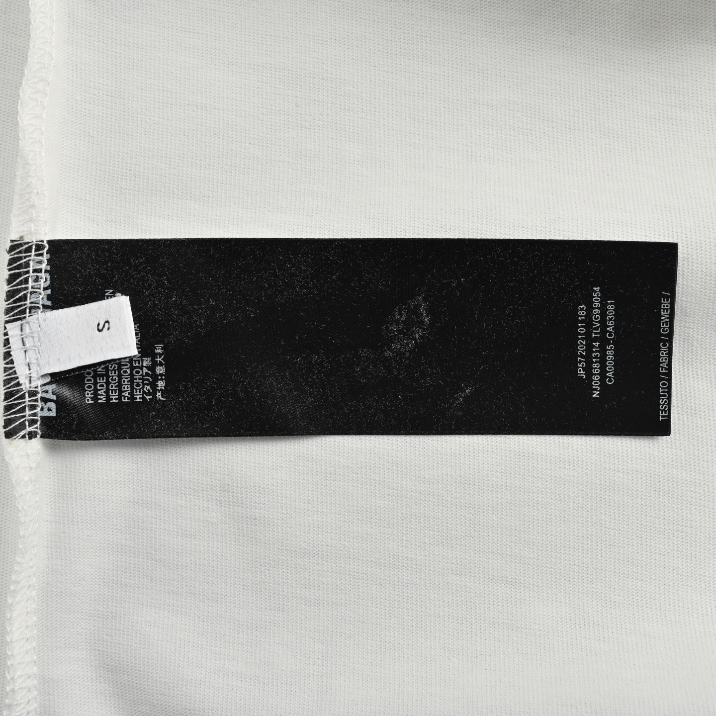 Balenciaga Eco-Friendly Limited Printed Short Sleeves
