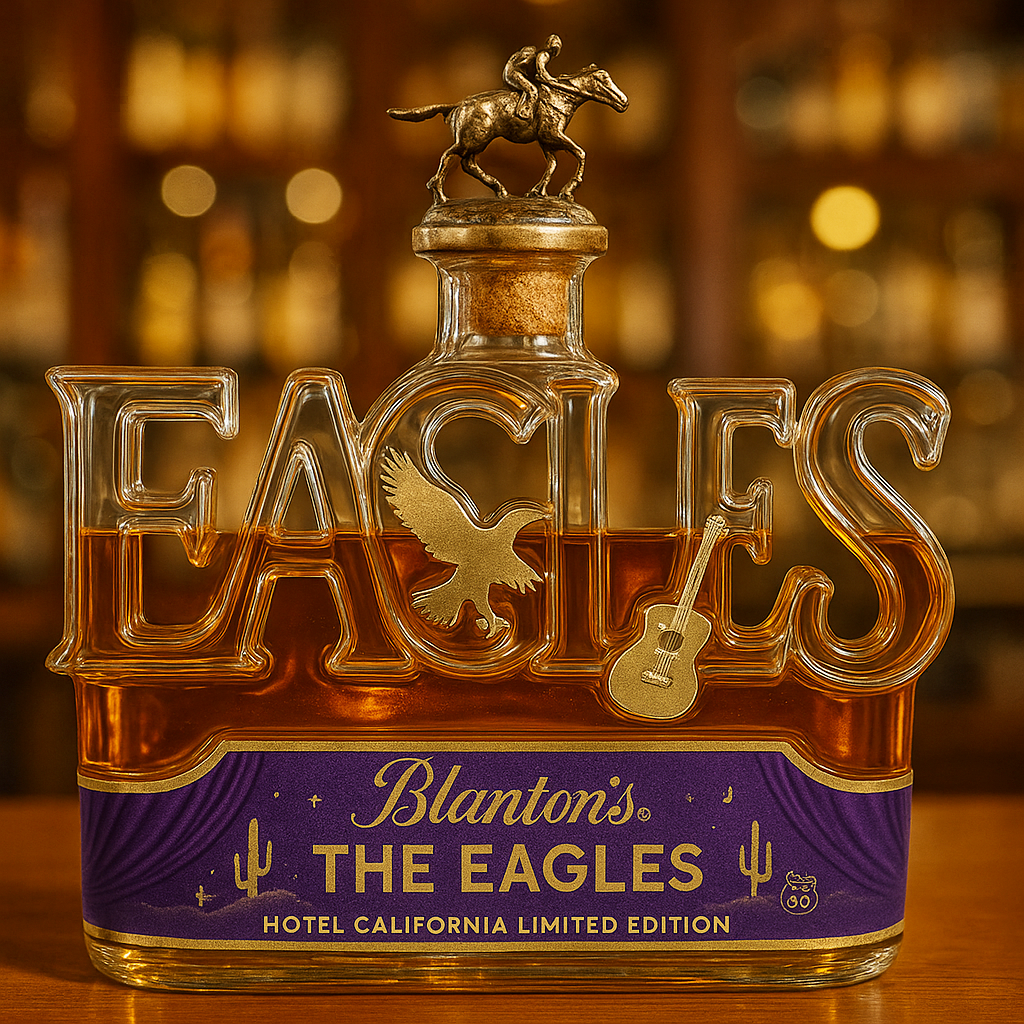 The Eagles Whiskey Bottle