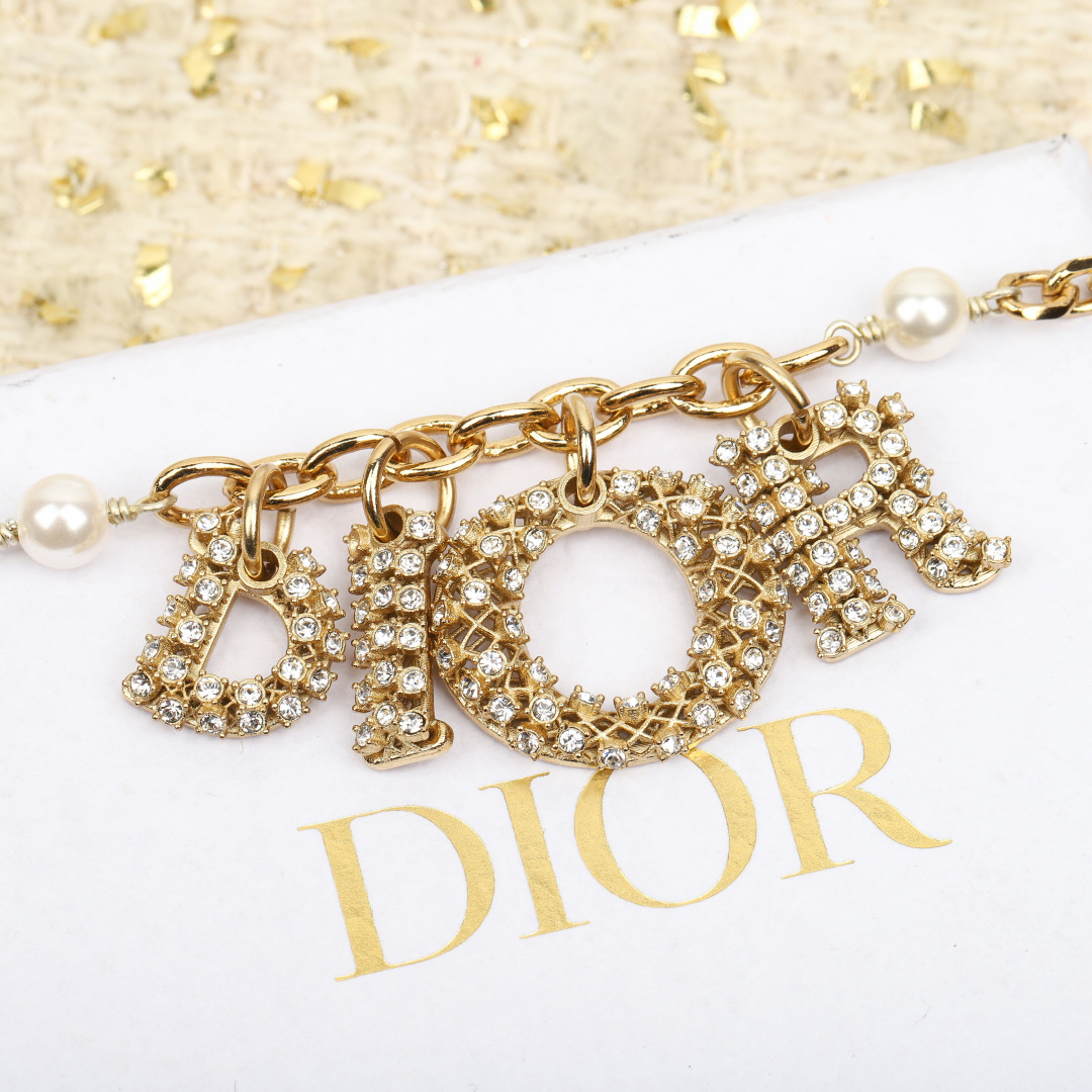 Dior Alphabet Diamond Bracelet