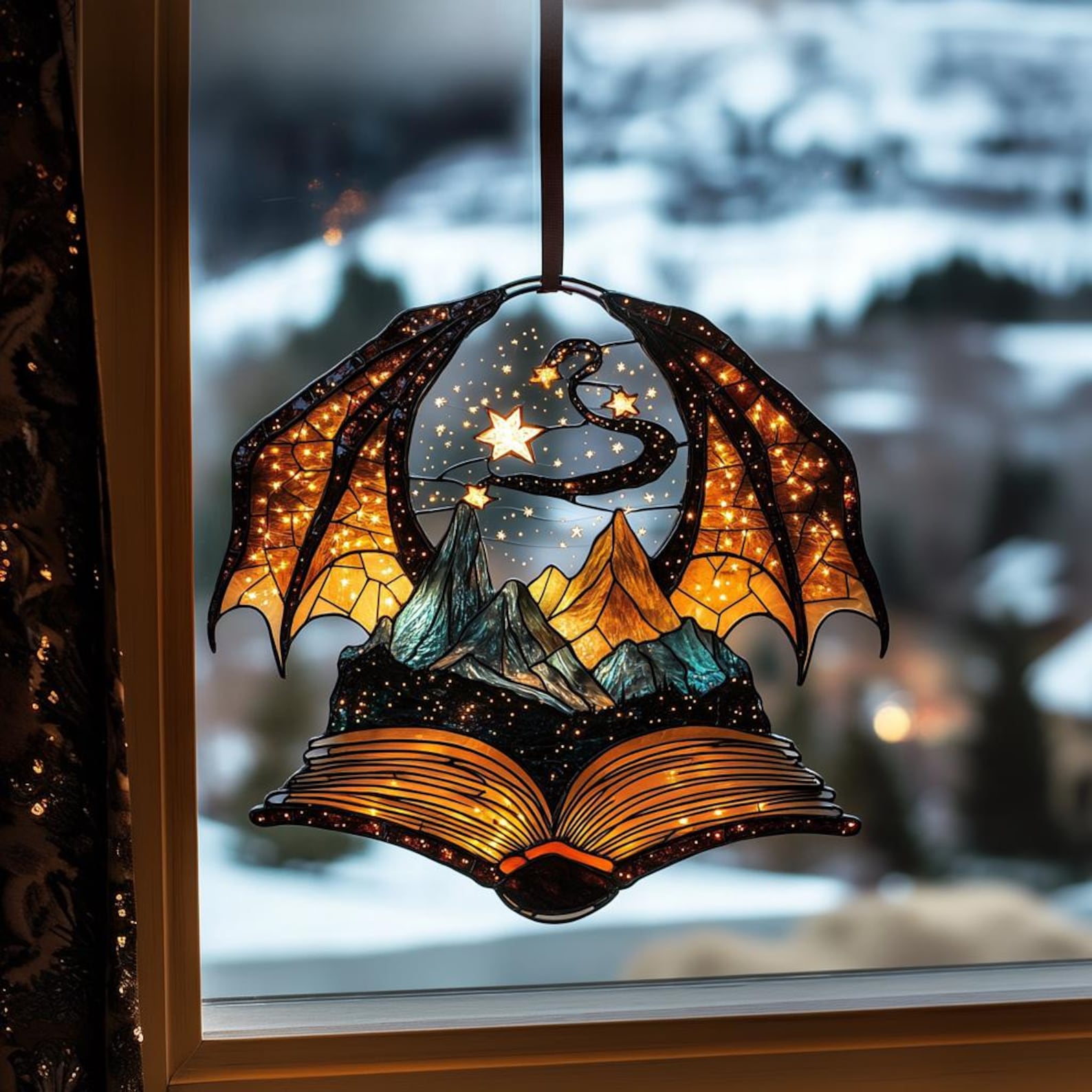 Night Court Suncatcher Ornament |🎄Christmas Tree Ornaments