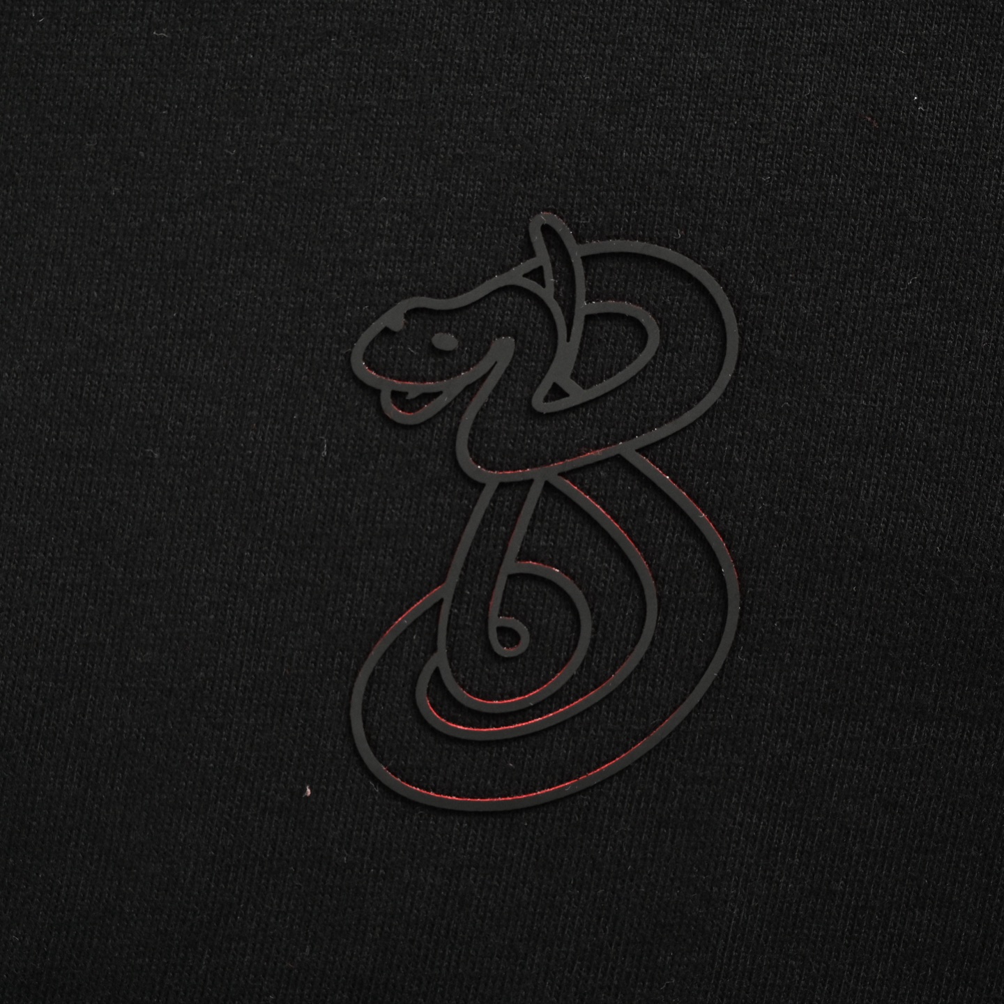 Burberry 25ss Year of the Snake limited edition short-sleeved shirt with back logo print