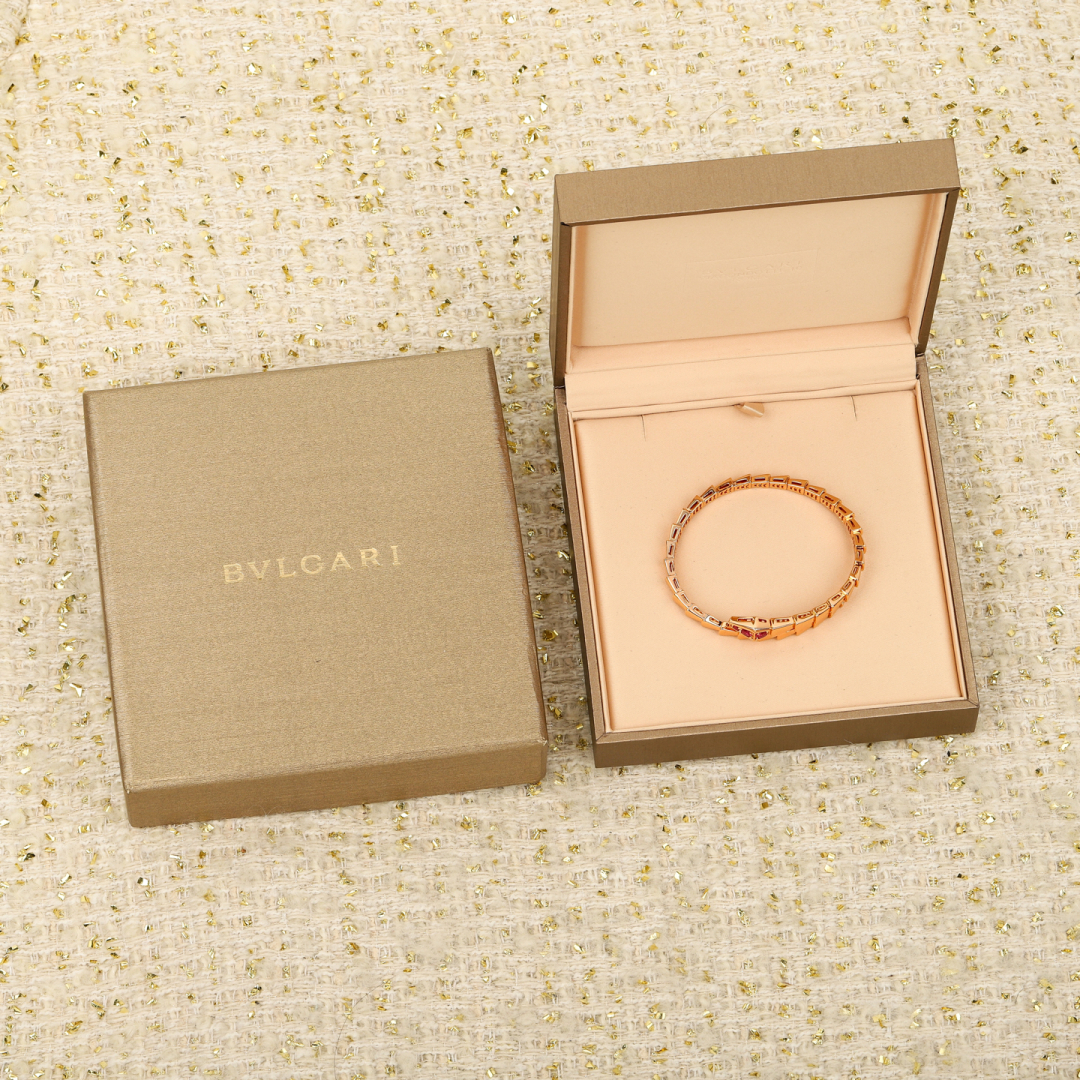 Bulgari Ruby Limited Edition Snake Bracelet