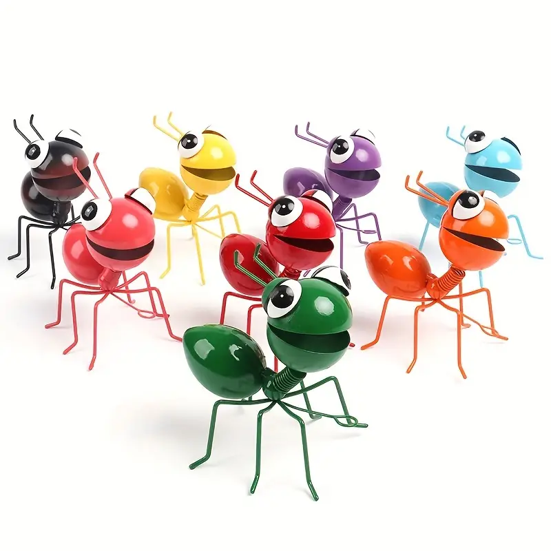 ON SALE🔥Set of 8 Adorable Metal Ant Garden Decorations