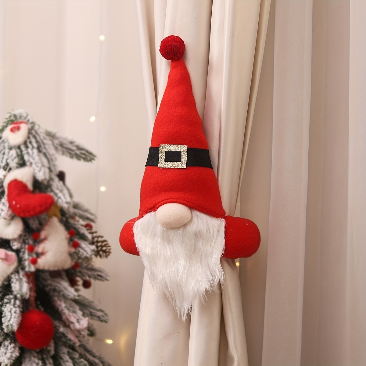 ON SALE🔥 Christmas Curtain Buckle Tieback