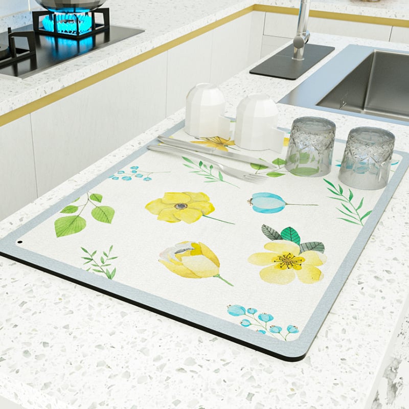 (48% OFF) Multi-purpose Kitchen Drying Mat