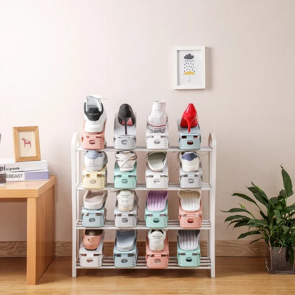 🔥🔥 Adjustable Shoe Rack is now on sale🥾🥾 (limited time promotion, buy more get more - limited quantity, first-come-first-served)
