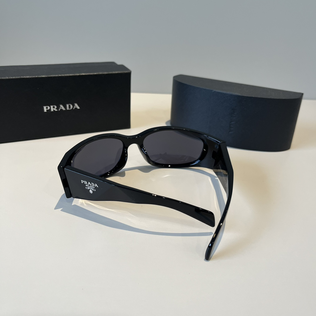 Prada round frame sunglasses