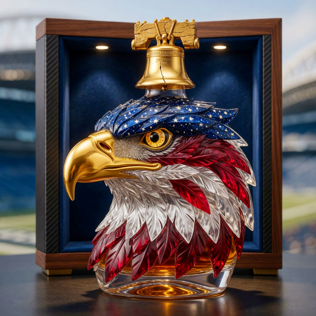 U.S. 250th Anniversary 3D Commemorative Bottle