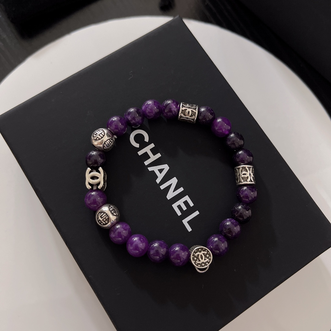 Chanel natural stone bracelet