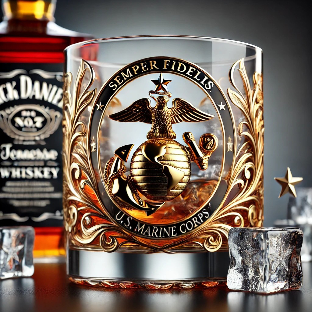 Veteran Tribute Glass