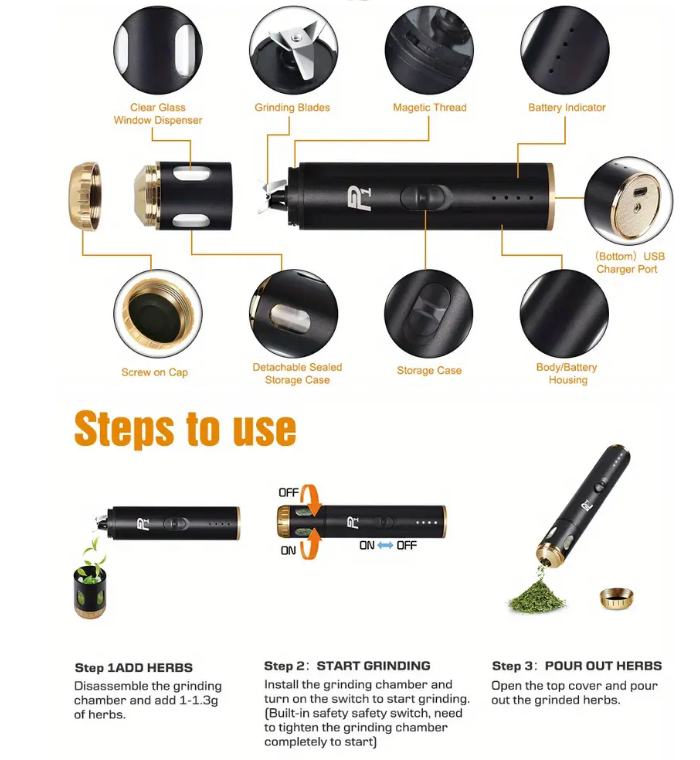 Electric Herb Grinder