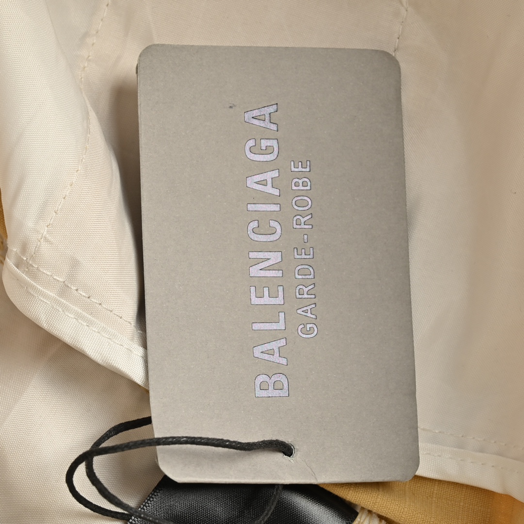 Balenciaga 24Fw paneled wide-leg jeans