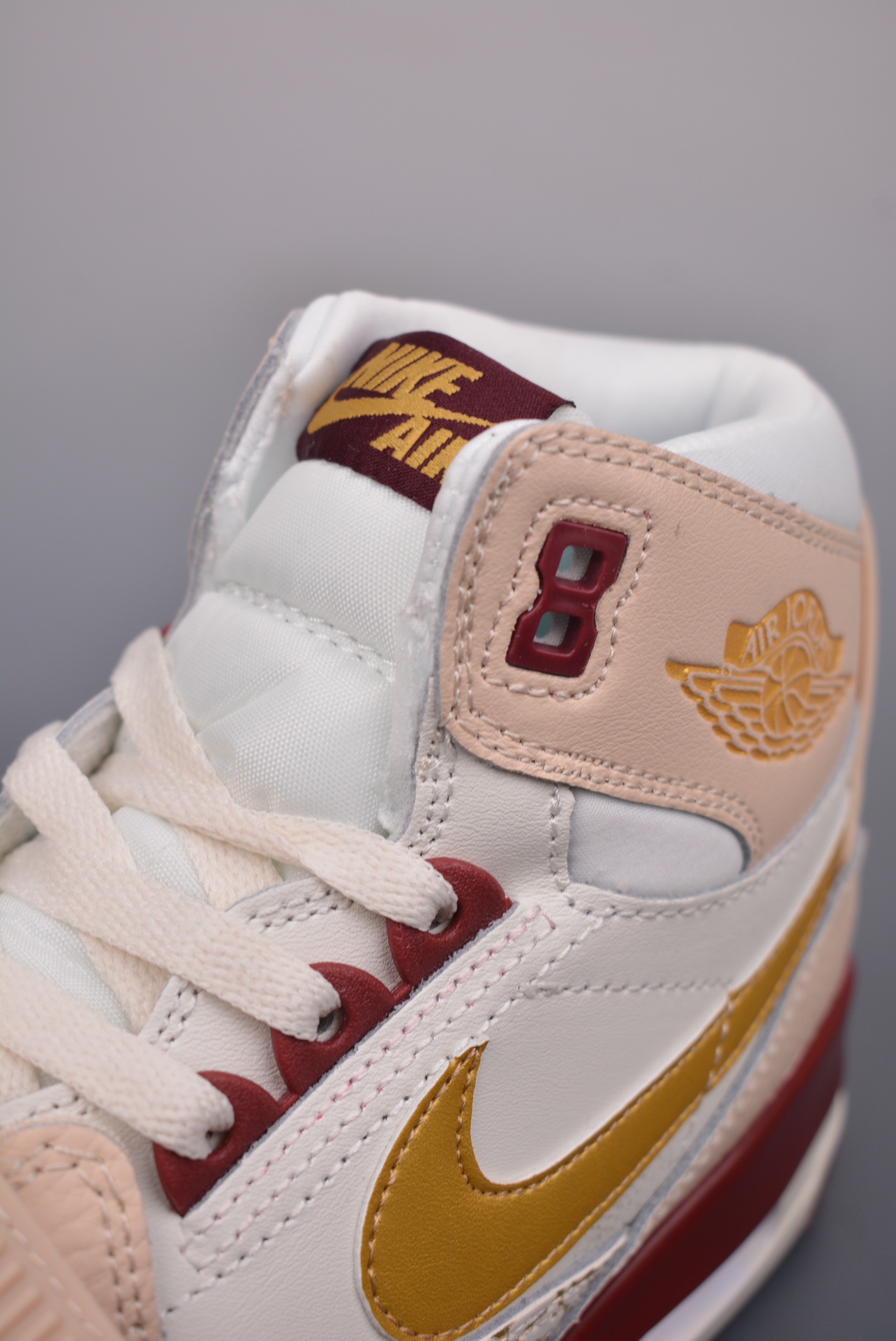 Nike Air Jordan Legacy 312 High Beige Wine Red Gold